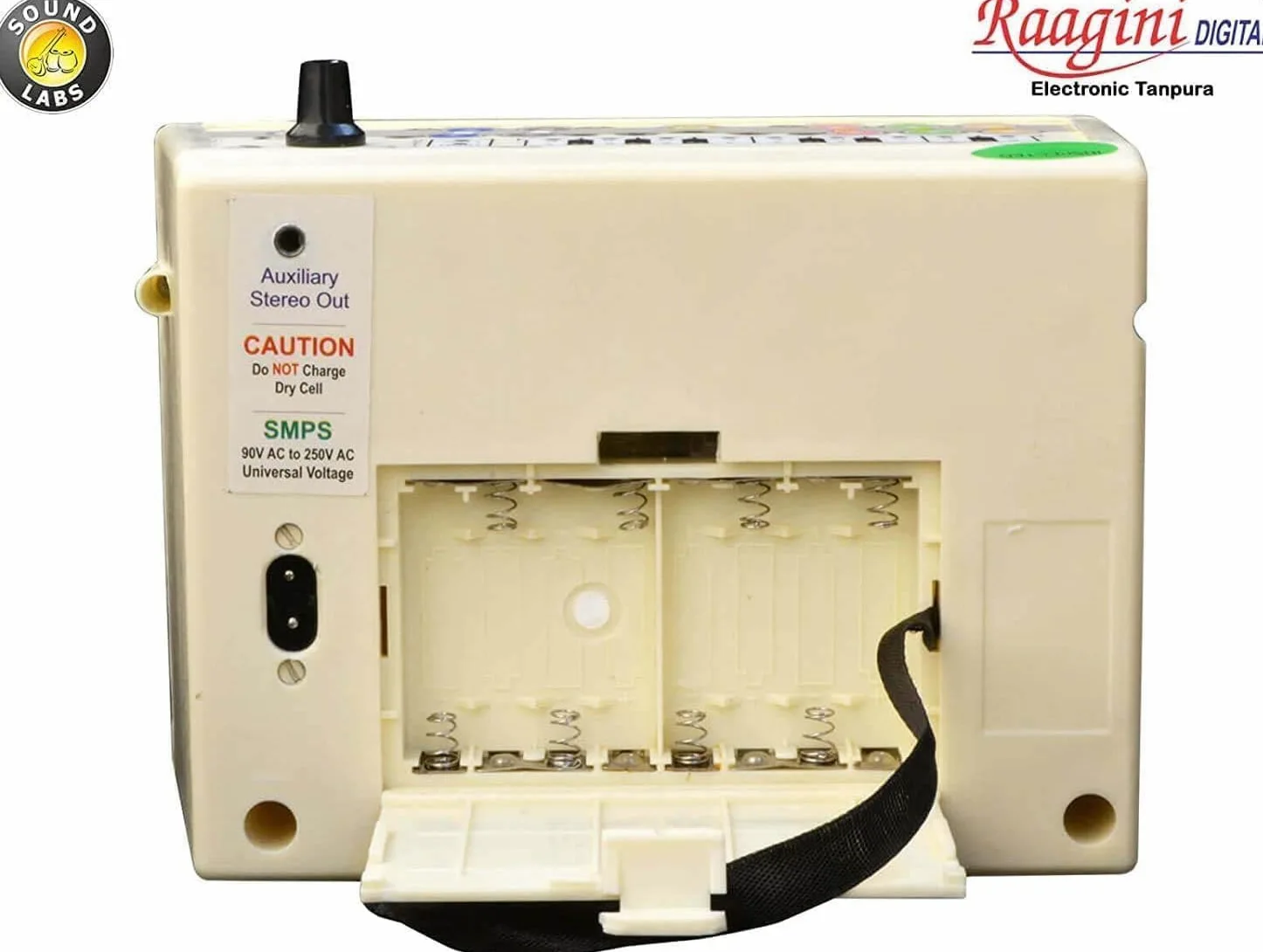 RAAGINI DIGITAL ELEKTRONIC ~ TANPURA TAMBORA MIT TABLA, ESRAJ, SITAR RDS 220