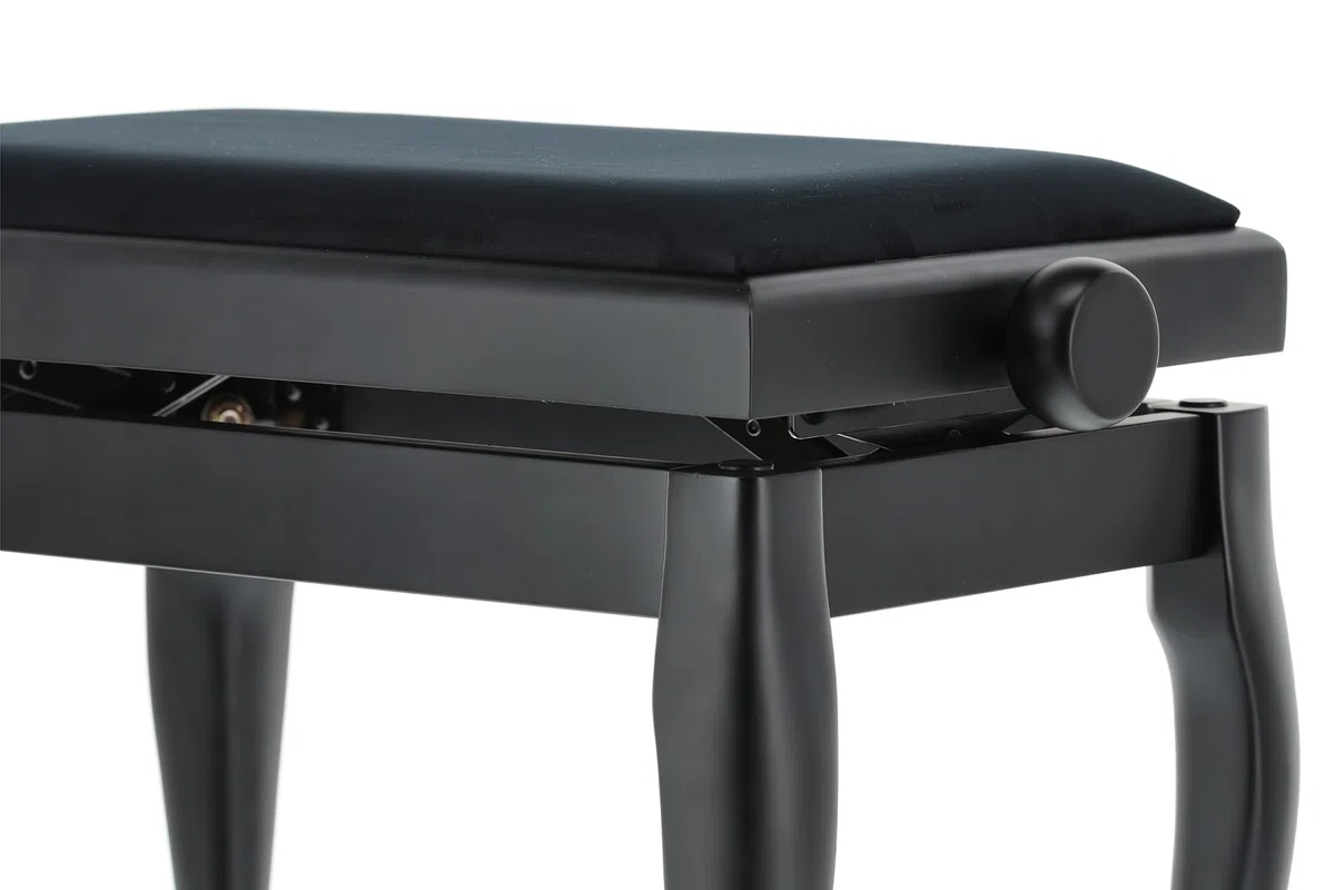 GEWA Pianobank Deluxe Classic, schwarz matt
