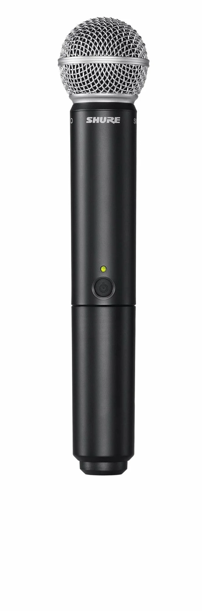 Shure BLX24/SM58 UHF Wireless Mikrofonsystem - Perfekt für Kirche, Karaoke - 14-Stunden Akkulaufzeit, 100m Reichweite | Enthält SM58 Handheld Vocal Mikrofon, Single Channel Empfänger | K3E Band