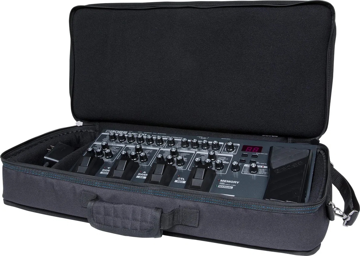 BOSS CB-ME80 Custom-Tasche mit Schultergurt für ME-80 Gitarren-Multieffektpedal und Zubehör