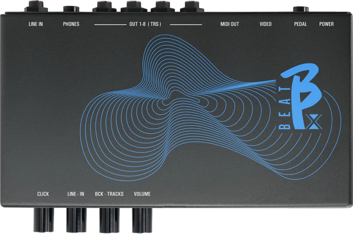 M-LIVE B.Beat X 64 Gb: Remote-Controlled Backing Track Player & Audio Interface for Live Performance with Multitrack Playback, MIDI & Video Sync
