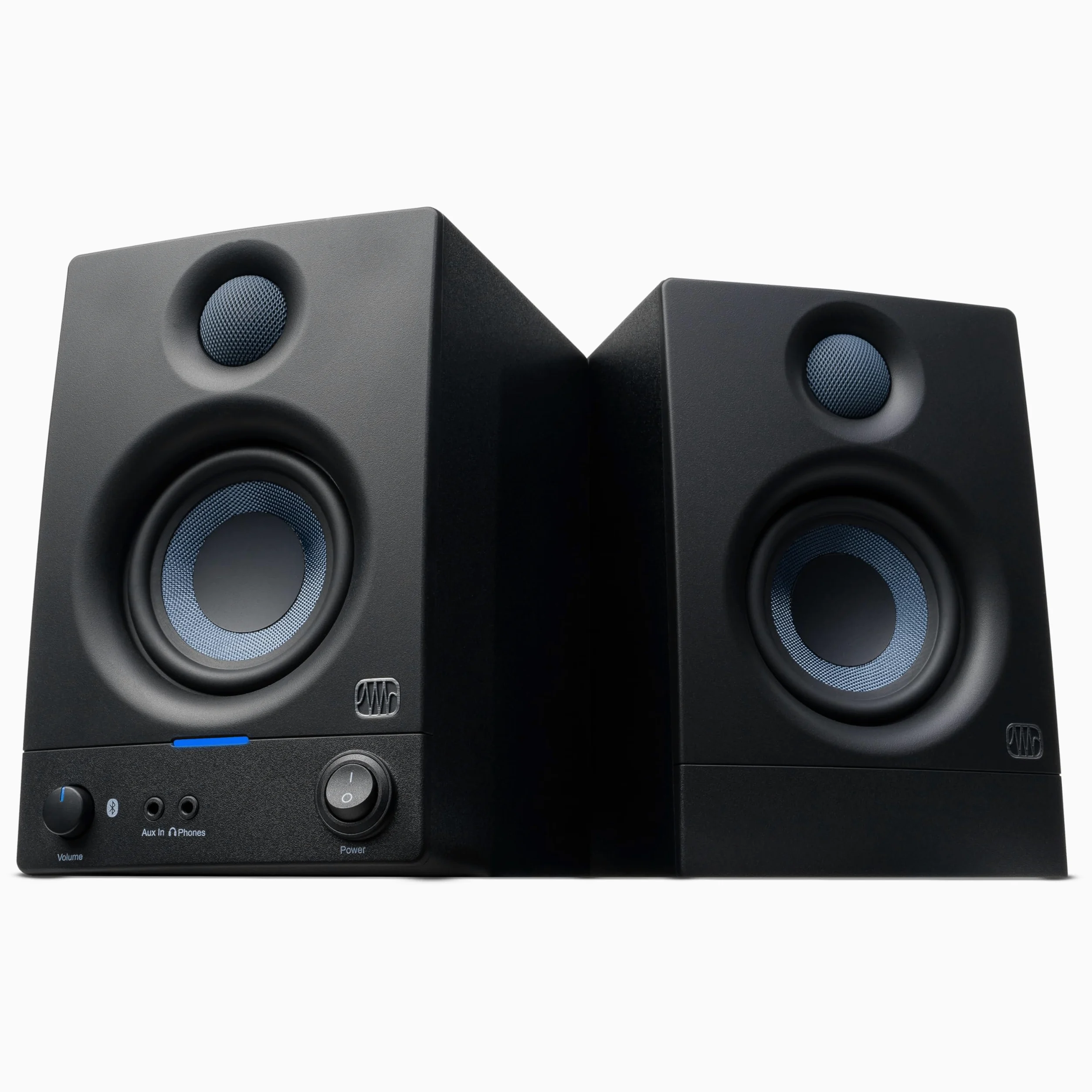 PreSonus Eris 3.5BT Gen 2, 3,5" Studiomonitore - Aktivlautsprecher für Multimedia, Gaming, hochwertige Studio-Musikproduktion mit Bluetooth, 50 W Leistung, Schwarz