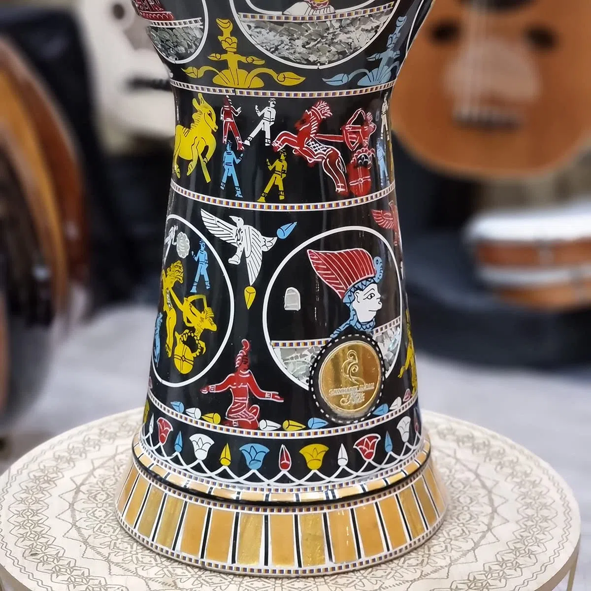 Sombaty Lazuli Darbuka, Modell Pharaon, orientalische Musik, Bellydance
