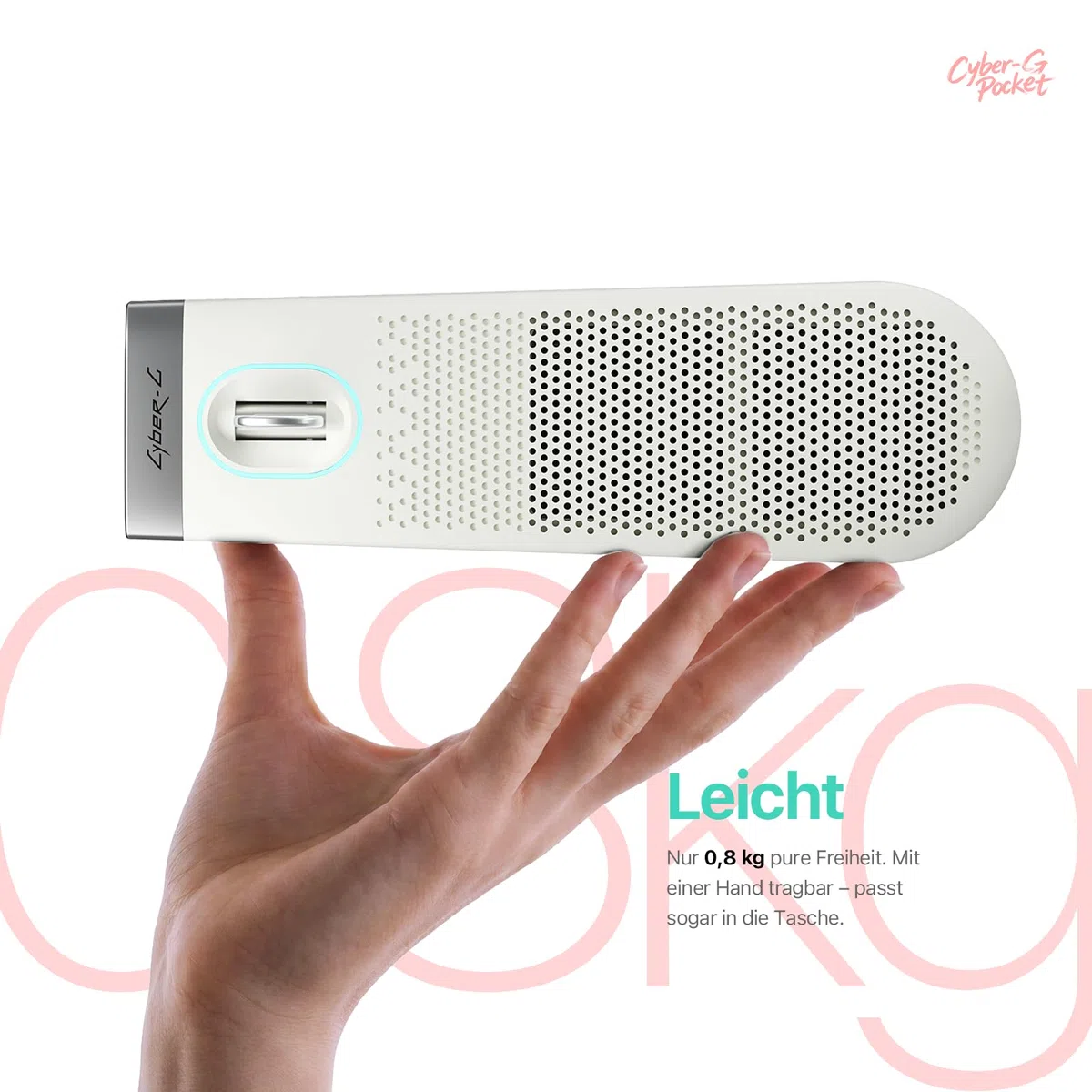 Enya Cyber-G Pocket Smart Gitarre: Spielbarer Lautsprecher 0.8KG Tragbar Faltbar Kabellos Intelligente Soundeffekte Multifunktionales Kreativinstrument Anfängerfreundlich Sofort spielbereit