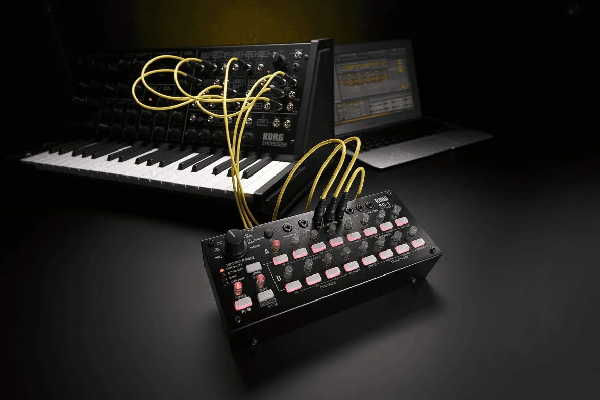 Korg SQ-1 Tastaturen
