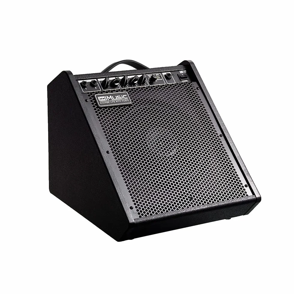 Coolmusic 100W Bluetooth Personal Monitor Verstärker Lautsprecher für elektrische Trommelverstärker, Tastatur und Akustikgitarre