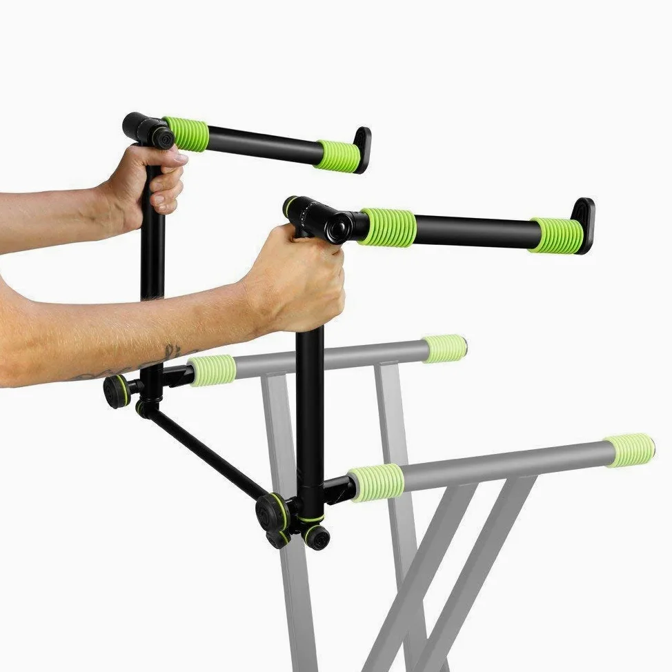 Gravity KSX 2 T Neigbare Zusatzablage für GKSX Keyboard Ständer, schwarz