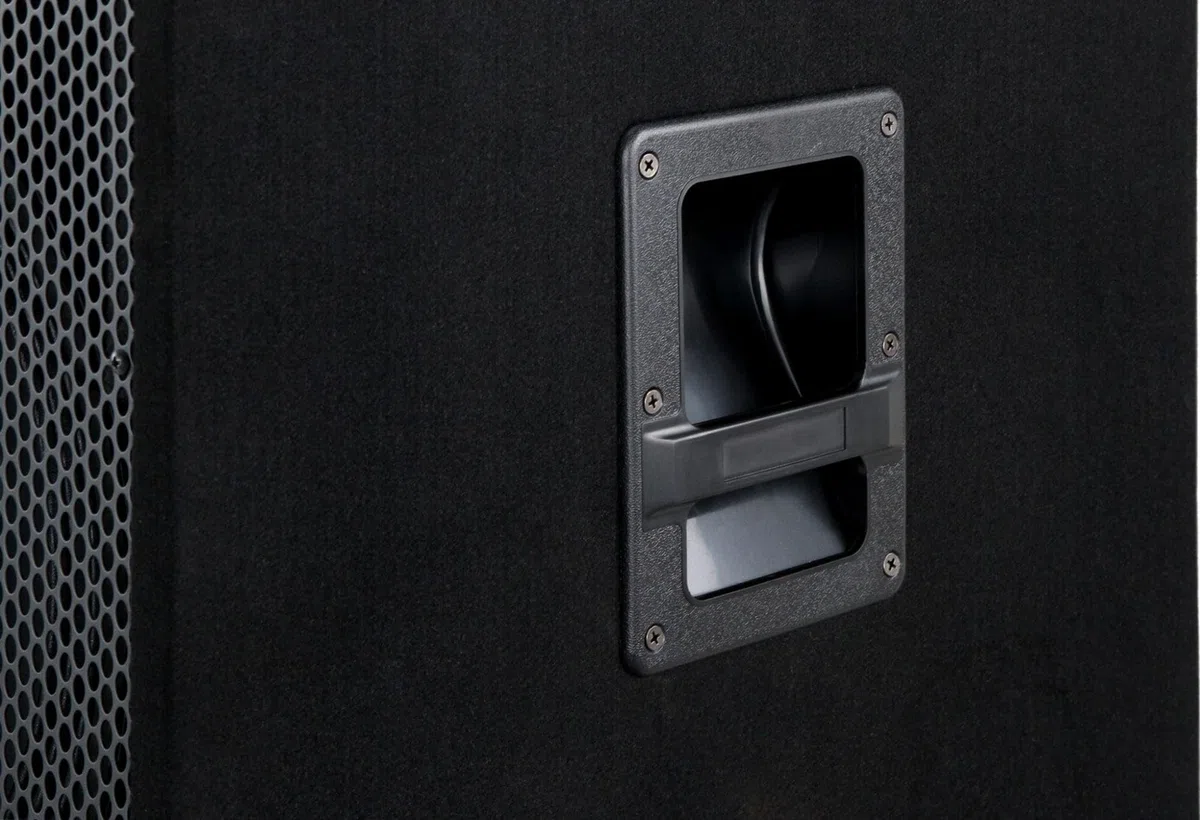 McGrey PAS-115 Passiv-Subwoofer 2X Set - 15" Woofer - Belastbarkeit: 300 Watt (RMS) - Impedanz: 4 Ohm - Frequenzgang: 45 Hz - 1,5 kHz - Anschlüsse im Klinken- und SPK-Format - Robustes Holzgehäuse