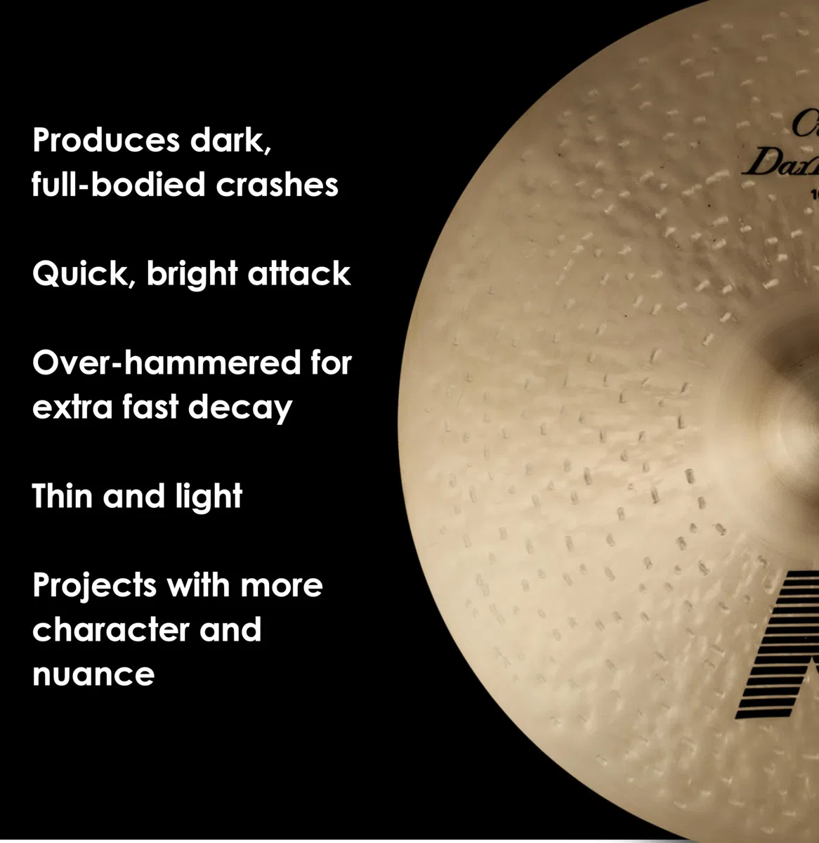 Zildjian K-Custom Dark Crash 16"