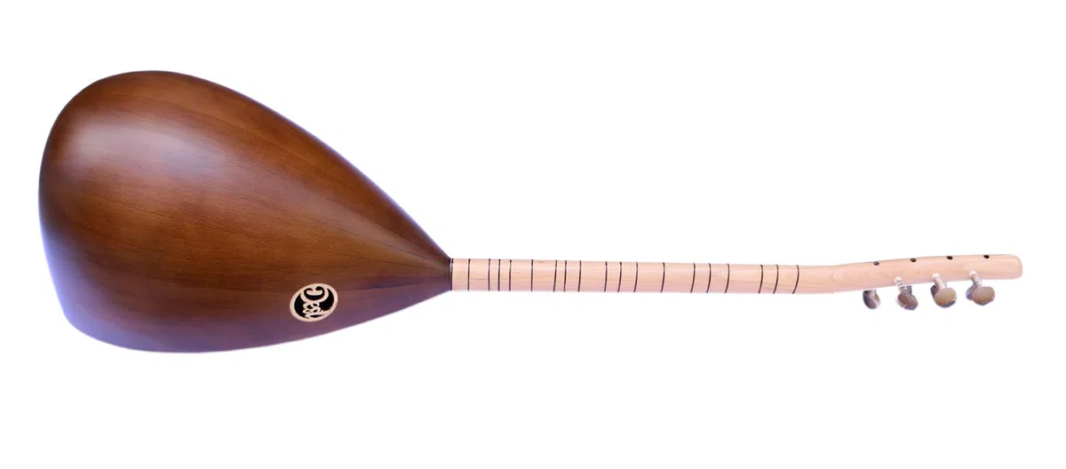 Turkish Quality Short Neck Maulberry Baglama Saz ASK-109