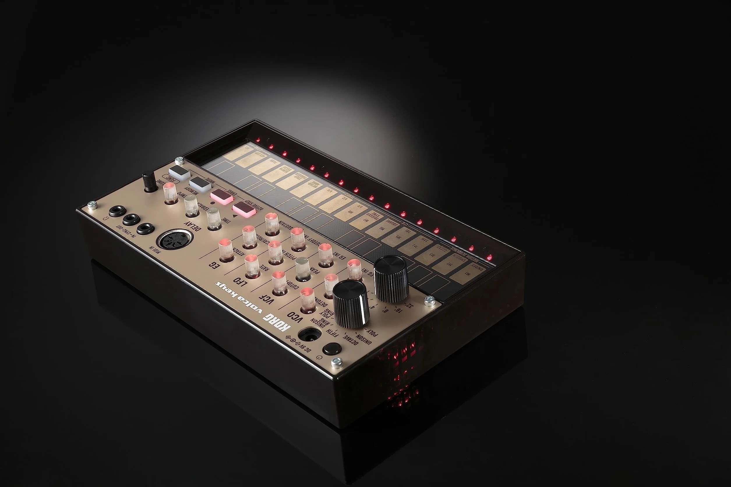 Korg VOLCA-KEYS Analog-Synthesizer Schwarz