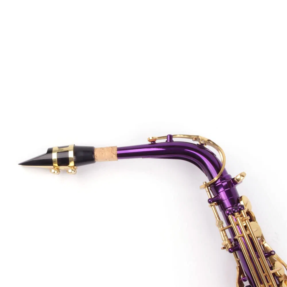 Alt Saxophon, violett/gold, mit Koffer