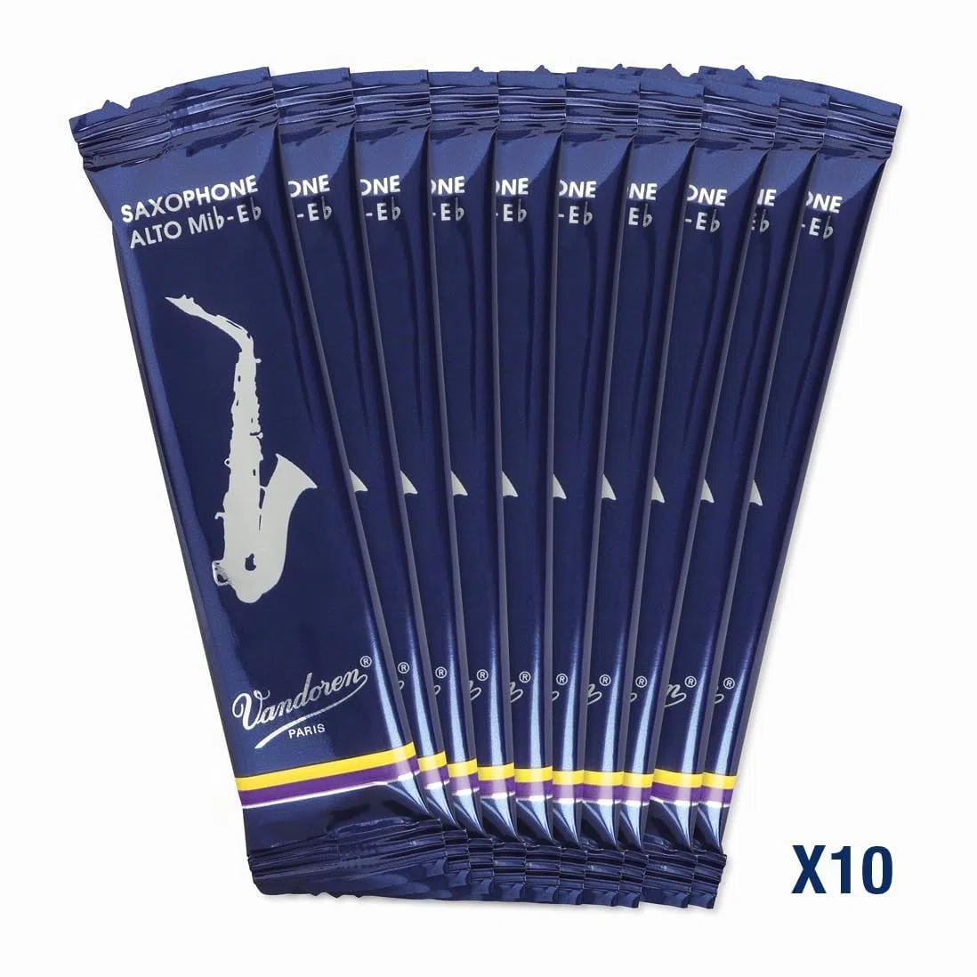 Vandoren Classic Altsax 2,5 Blatt 10 Stück