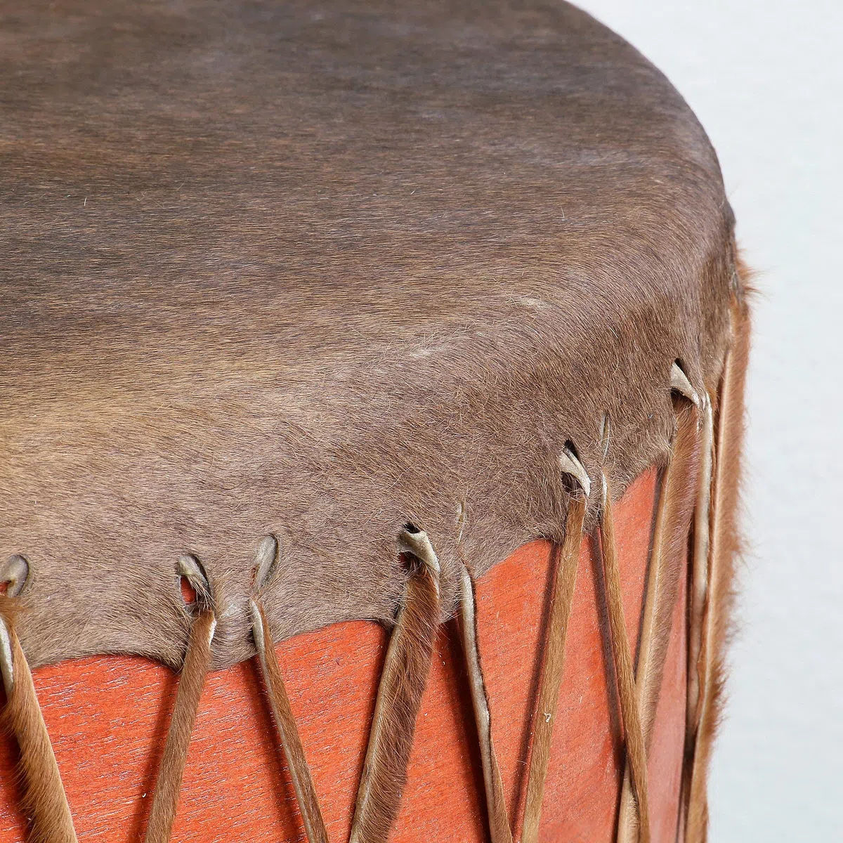 Motherdrum 120cm inklusive Ständer - im MYSEVENDO Set - Riesentrommel Thunderdrum Bigdrum Gemeinschaftstrommel Percussion Weltmusik Instrument Healing