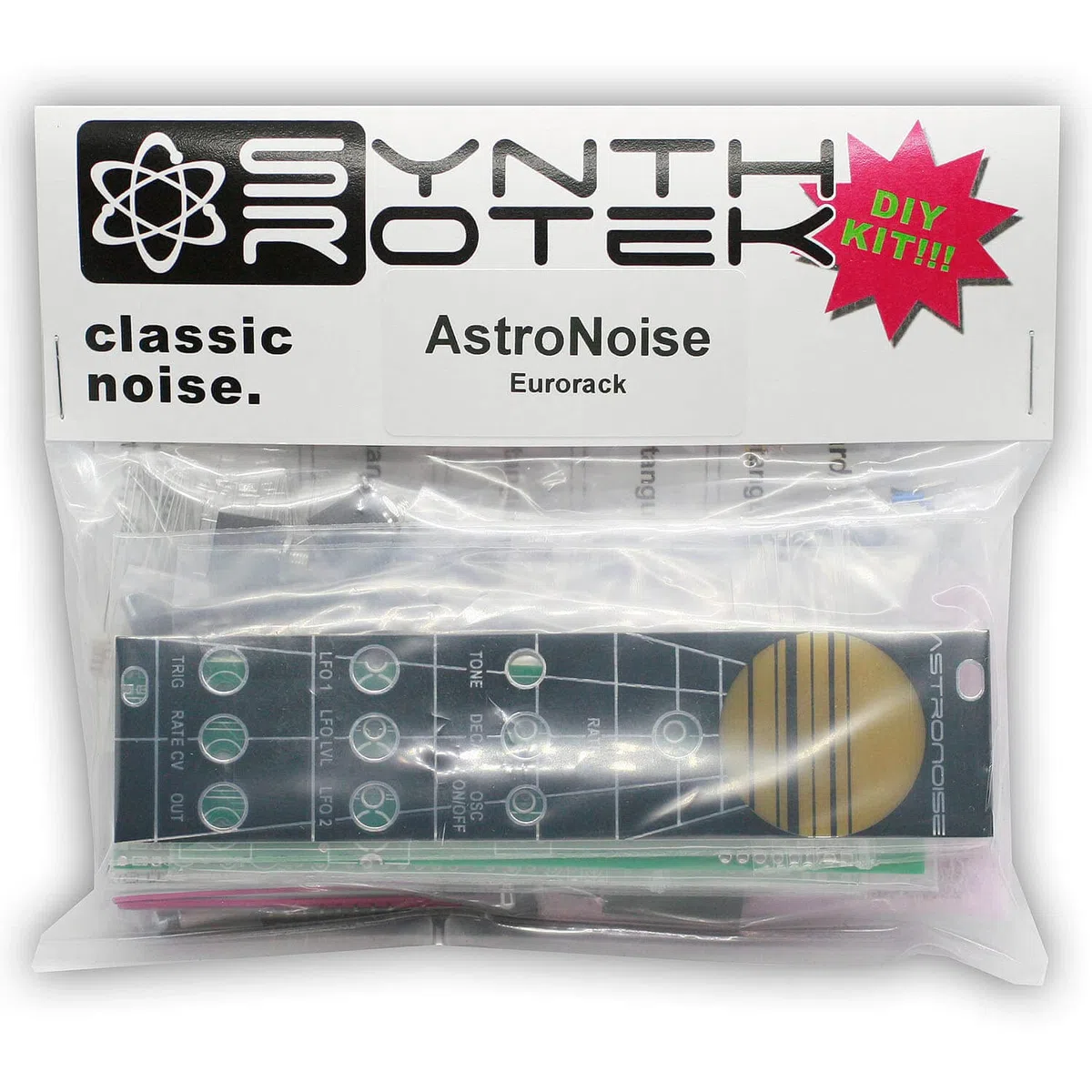 AstroNoise Eurorack Kit - Lofi Chiptune Oszillator und Drum Module Kit