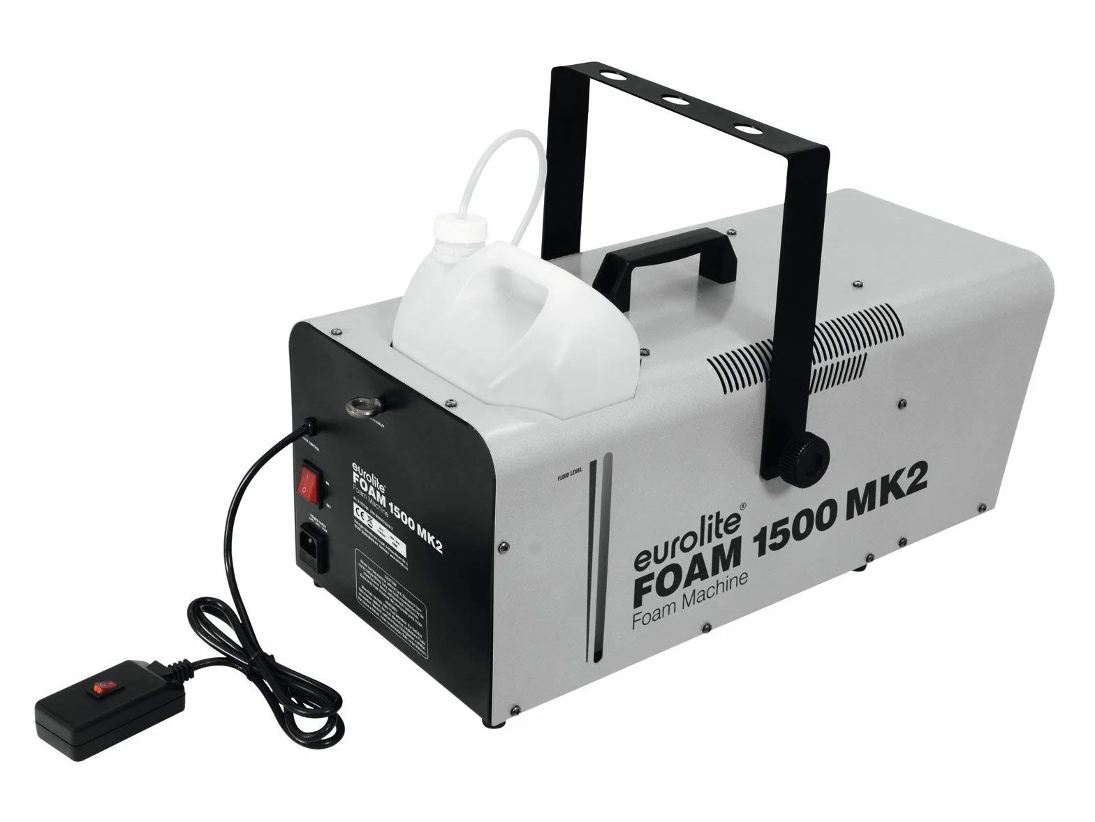EUROLITE Foam 1500 MK2 Schaummaschine mit 5-Liter-Tank und Fernbedienung