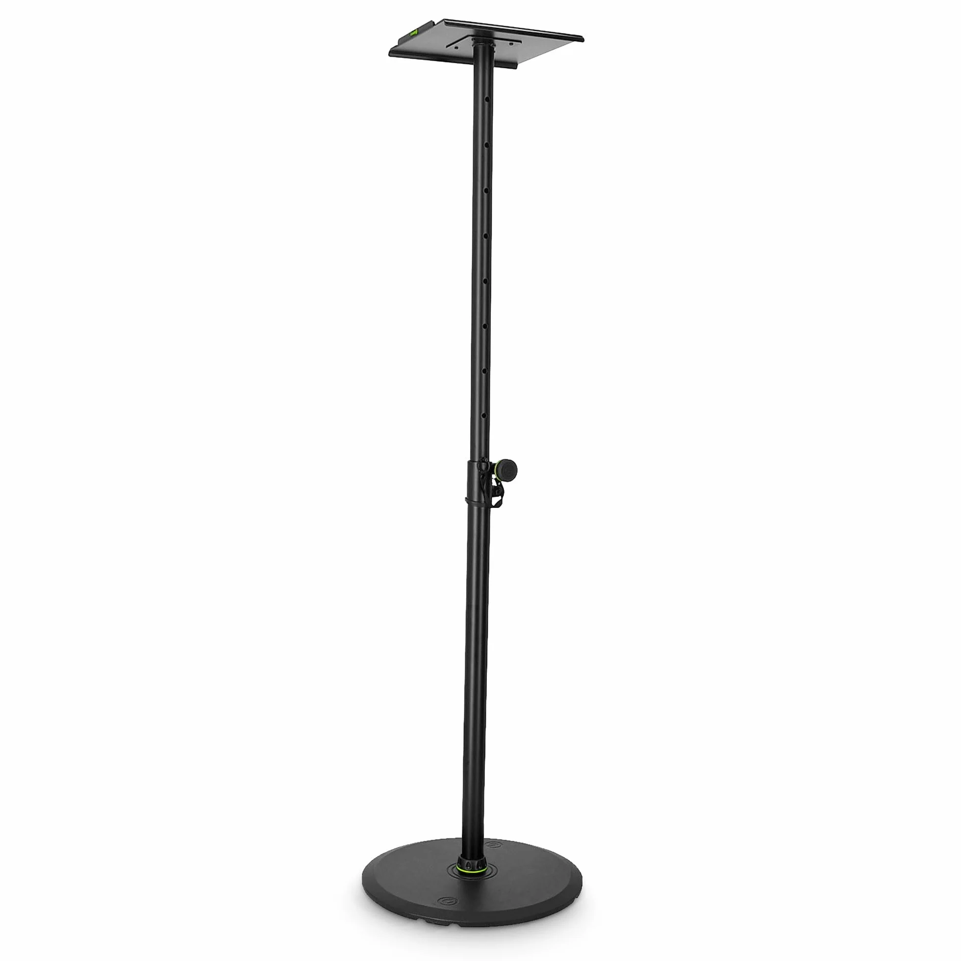 Gravity SP 3202 LR B Studiomonitor-Ständer mit großem runden Sockel
