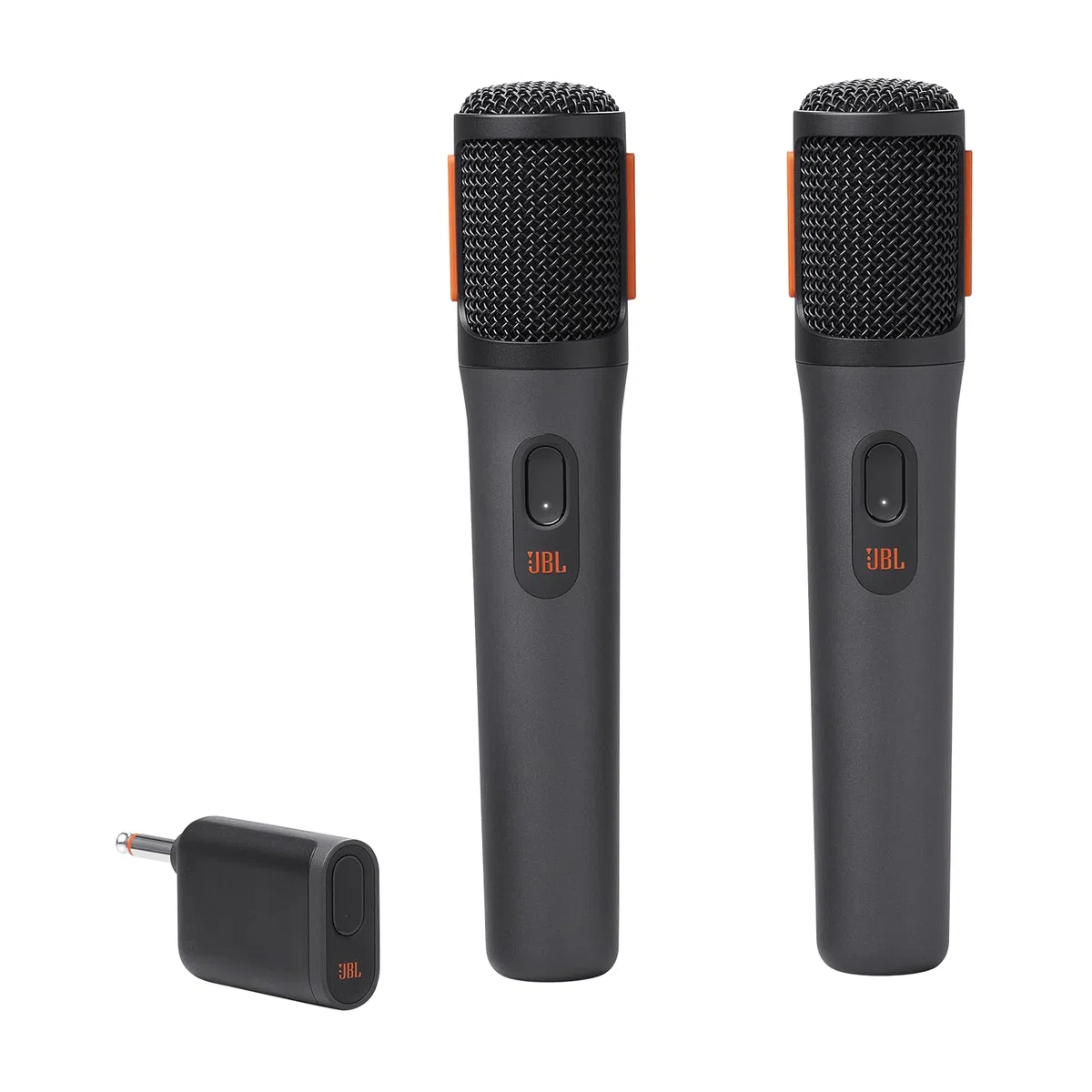 JBL PartyBox Wireless Mic Set – 2 digitale kabellose Mikrofone mit Popfilter – Karaoke Zubehör