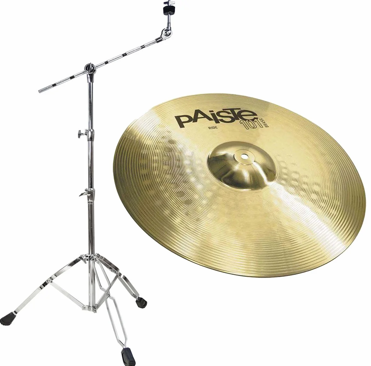 Paiste 101 20 Ride Becken + Galgen-Beckenständer