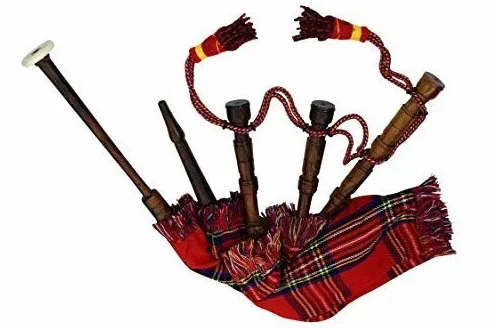 Royal Stewart Kinder-Dudelsack / Kinder-Dudelsack mit Royal-Stewart-Kordel