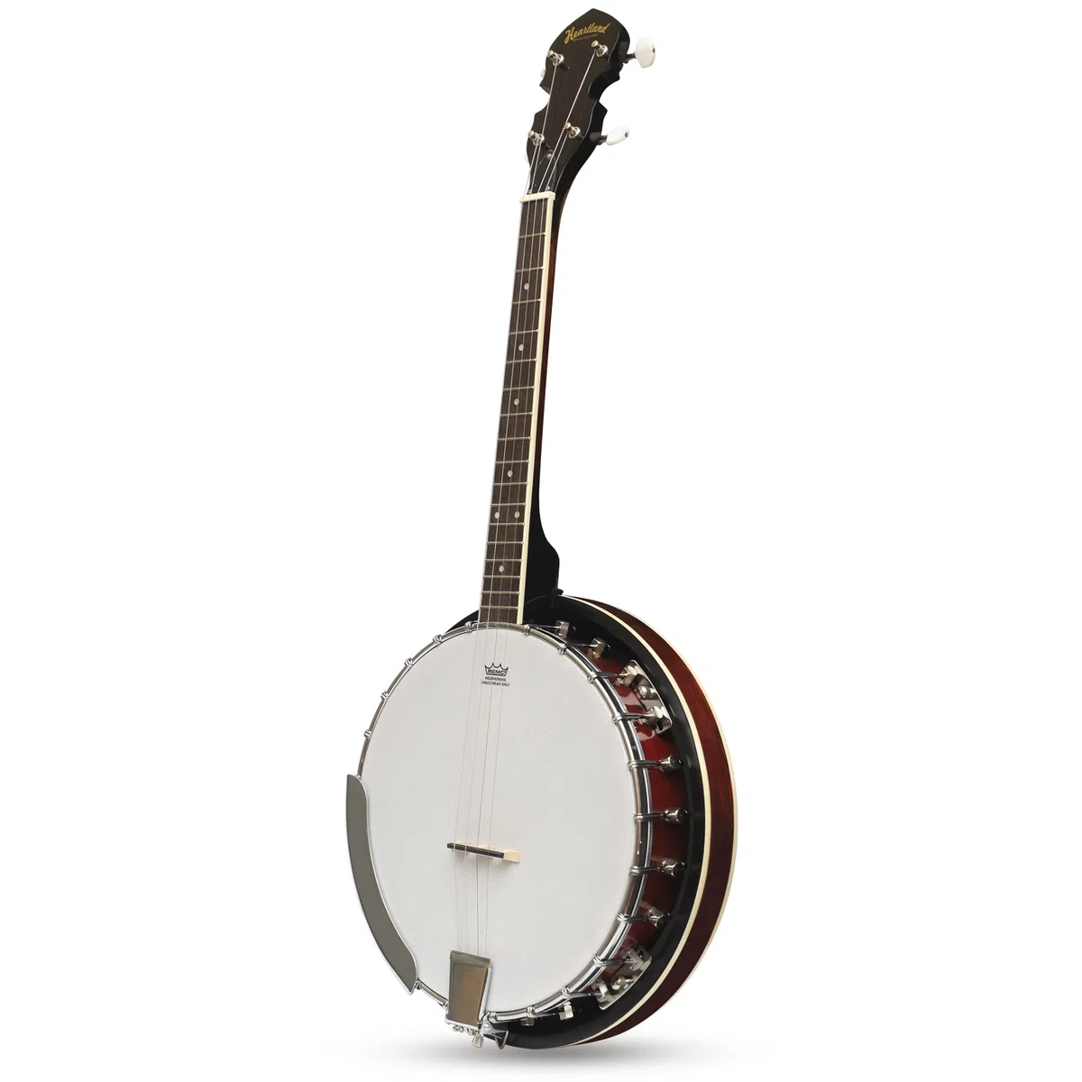 4-Saiten-Banjo mit fester Rückseite, 17 Bünde, 4-saitiger Tenor-Banjo, kurze Mensur