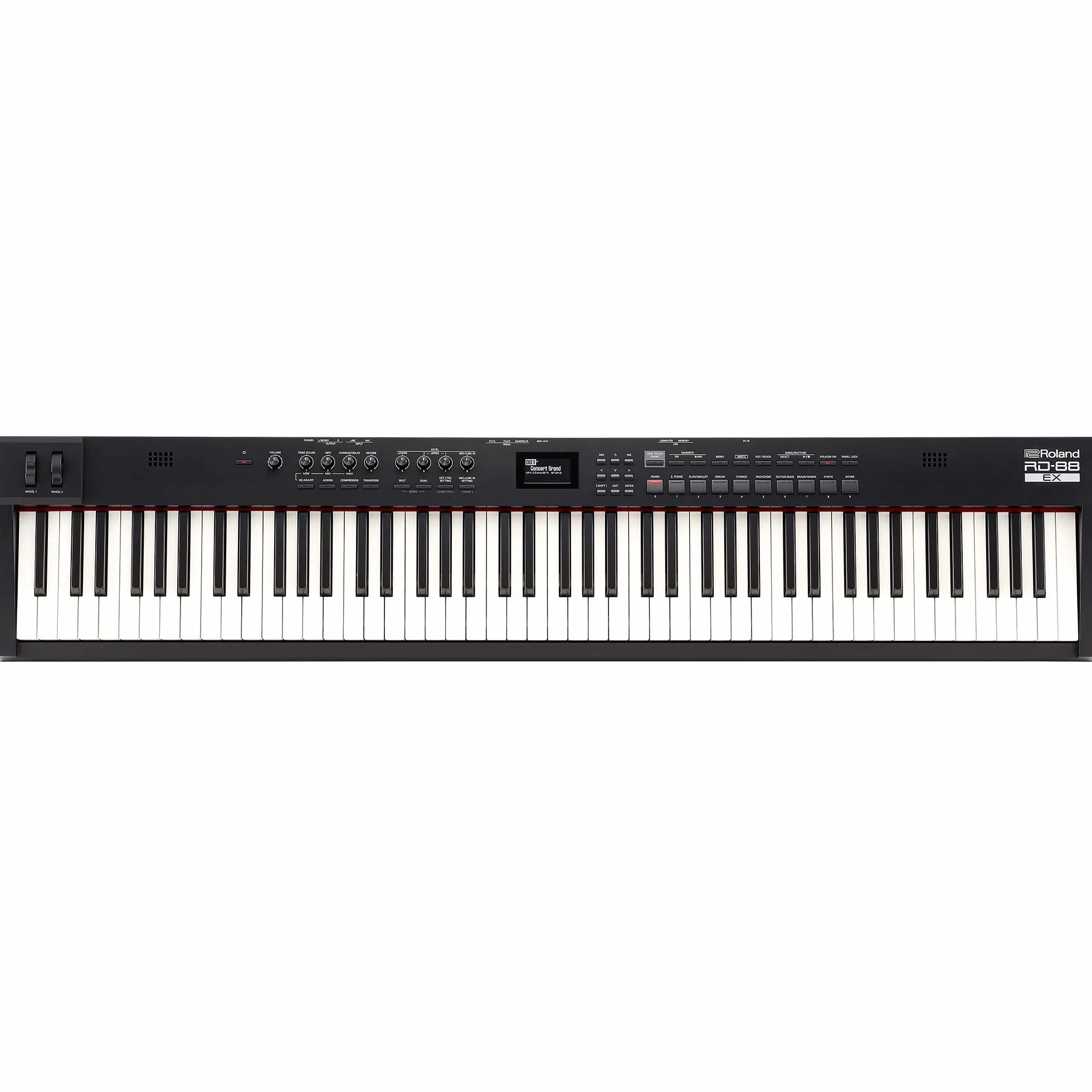 Roland RD-88 EX Stage Piano | 88-Tasten-Keyboard mit erweiterten Sounds & hoher Belastbarkeit | SuperNATURAL Technologie | ZEN-Core Engine mit über 3.000 internen Sounds