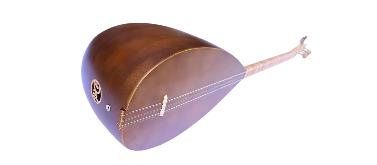 Turkish Quality Short Neck Maulberry Baglama Saz ASK-109