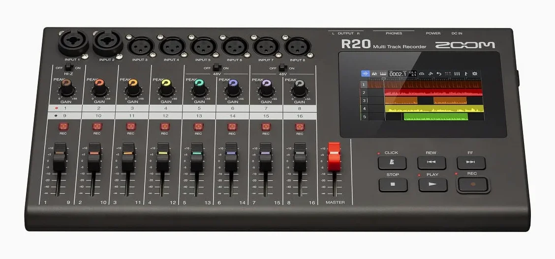 Zoom R20 – Mehrspur-Digitalrekorder