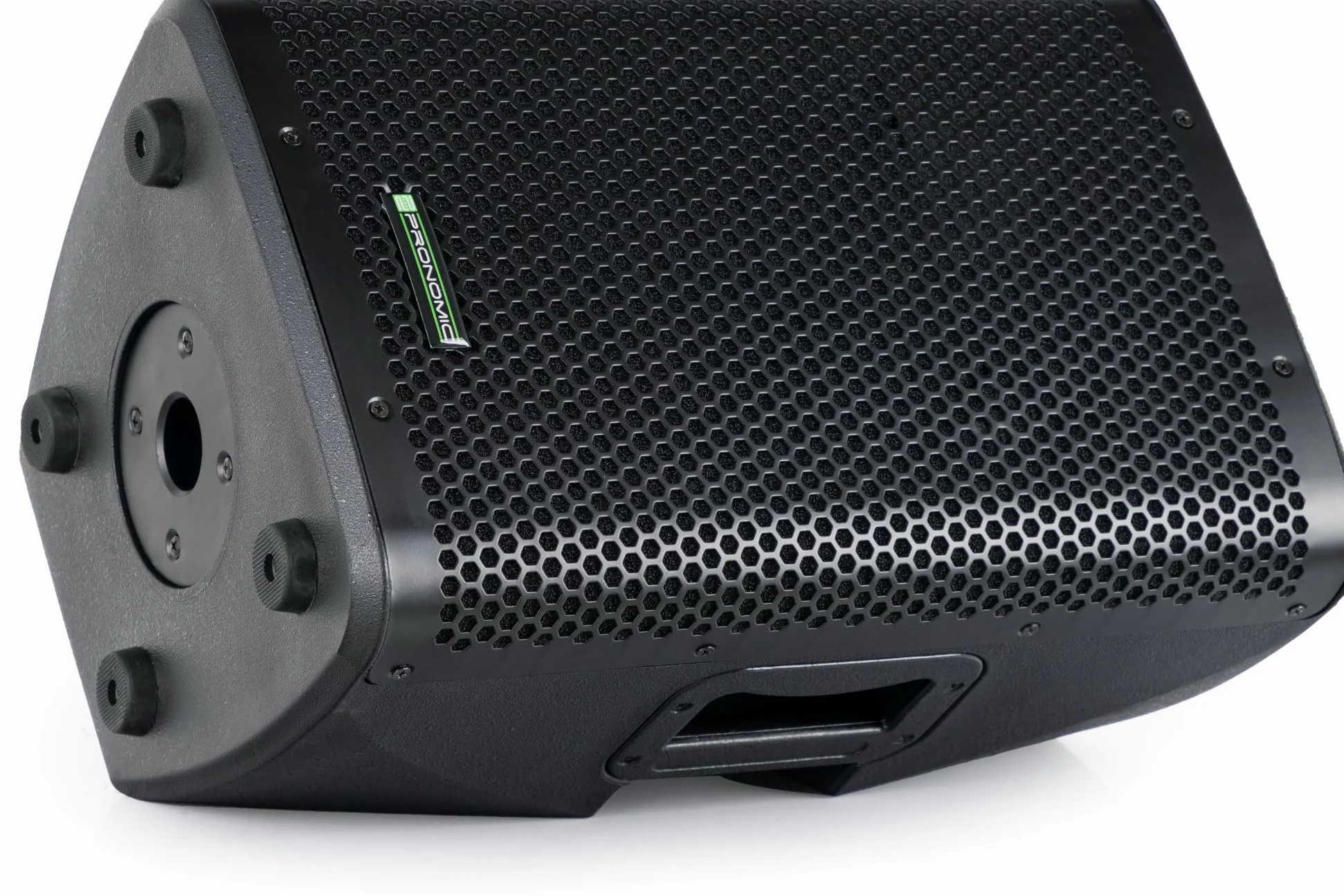 Pronomic C-208 MP 8 Zoll Passivbox - Passive 2-Wege PA Box mit 150 W RMS und 600 W Peak - 8 Ohm - 120 dB - SPK Eingang und Ausgang - Monitorgehäuse mit 35 mm Flansch - Schwarz