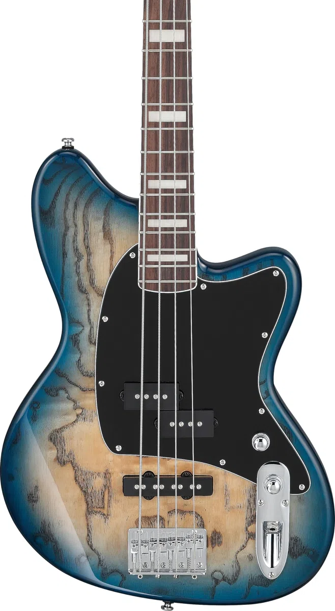 IBANEZ Talman Series 4-Saiten-Bassgitarre, Dynamix P+J Tonabnehmer, Cosmic Blue Starburst