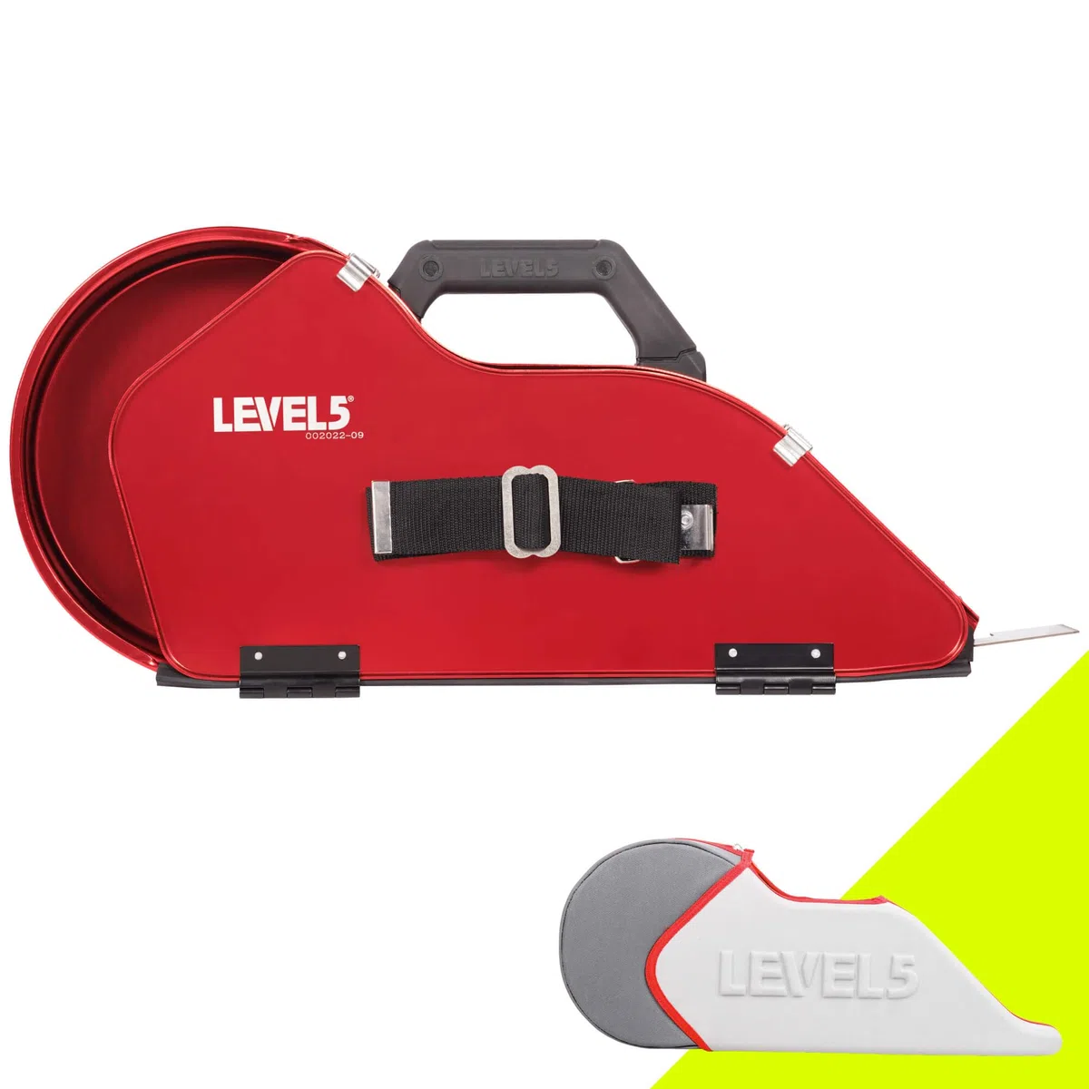 LEVEL5 Halbautomatisches Trockenbau-Banjo | Professionelle Qualität, Aluminiumkörper in Flugzeugqualität, ergonomisch und korrosionsbeständig | 5-311