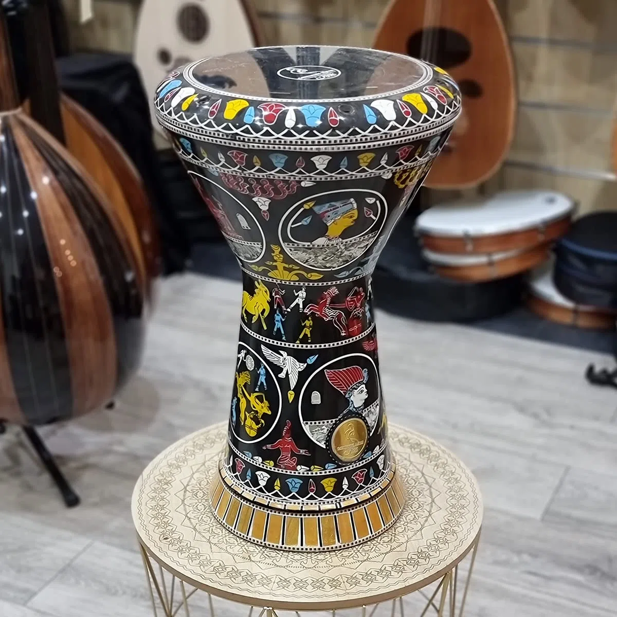 Sombaty Lazuli Darbuka, Modell Pharaon, orientalische Musik, Bellydance