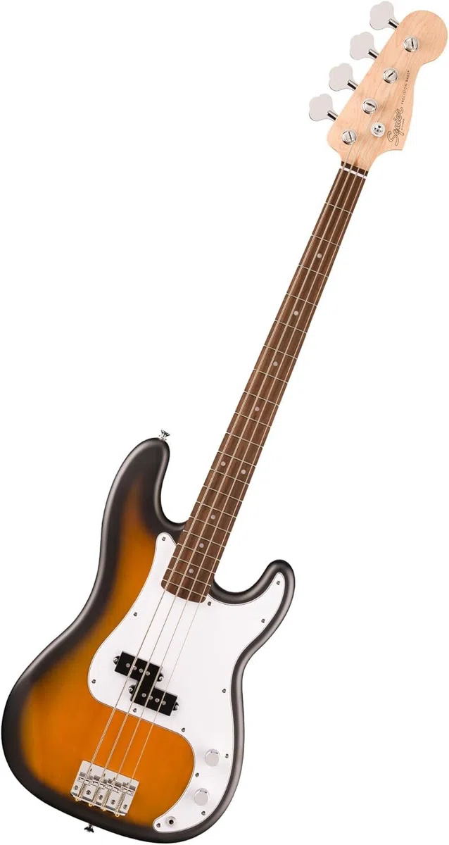 Squier by Fender Debut Collection Precision Bass, 2-Farb-Sunburst, Laurel Griffbrett