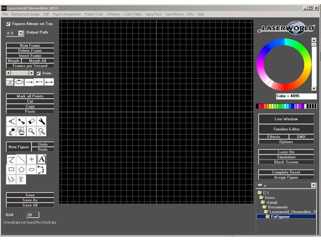 Laserworld ShowNET ILDA/DMX Netzwerk-Interface inkl. Showeditor Lasershow Software