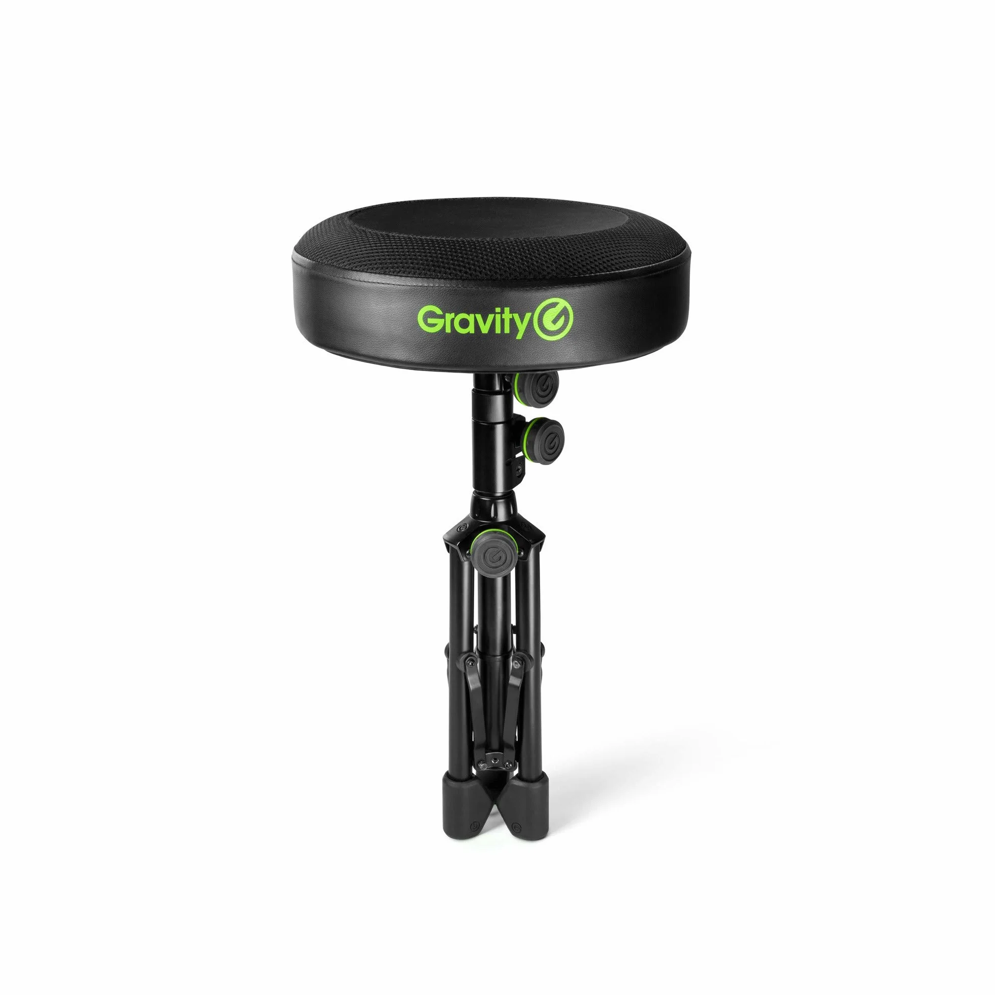Gravity FD SEAT 1 - Runder Musikerhocker klappbar, höhenverstellbar