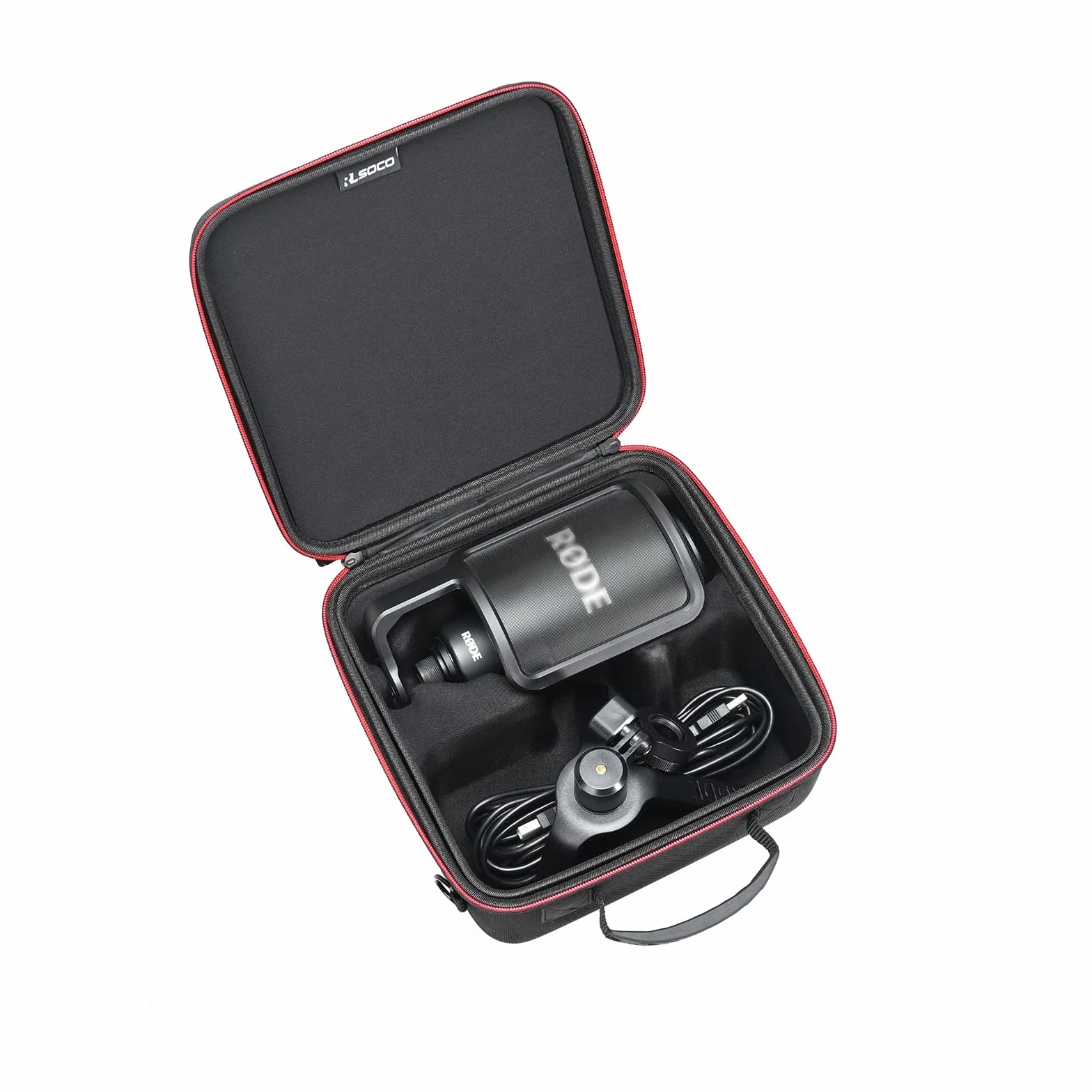 RLSOCO Hartschalenkoffer für RØDE NT-USB+ Professionelles USB-Mikrofon & für RODE NT-USB vielseitiges USB-Kondensatormikrofon