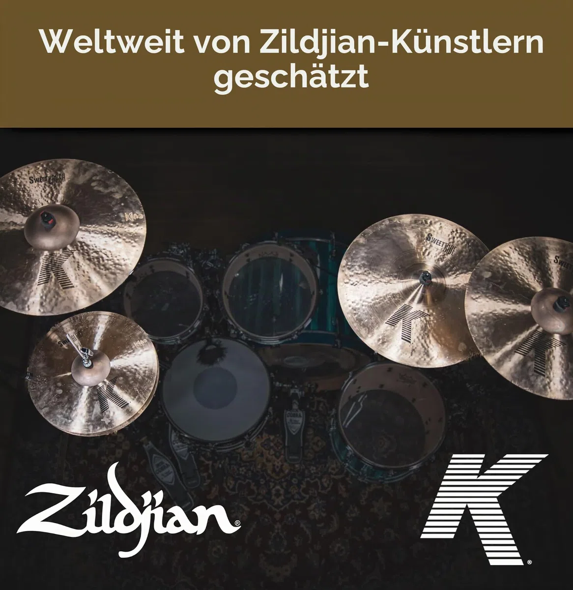Zildjian K Zildjian Series - 14 Zoll Light Hi-Hat Cymbals - Pair
