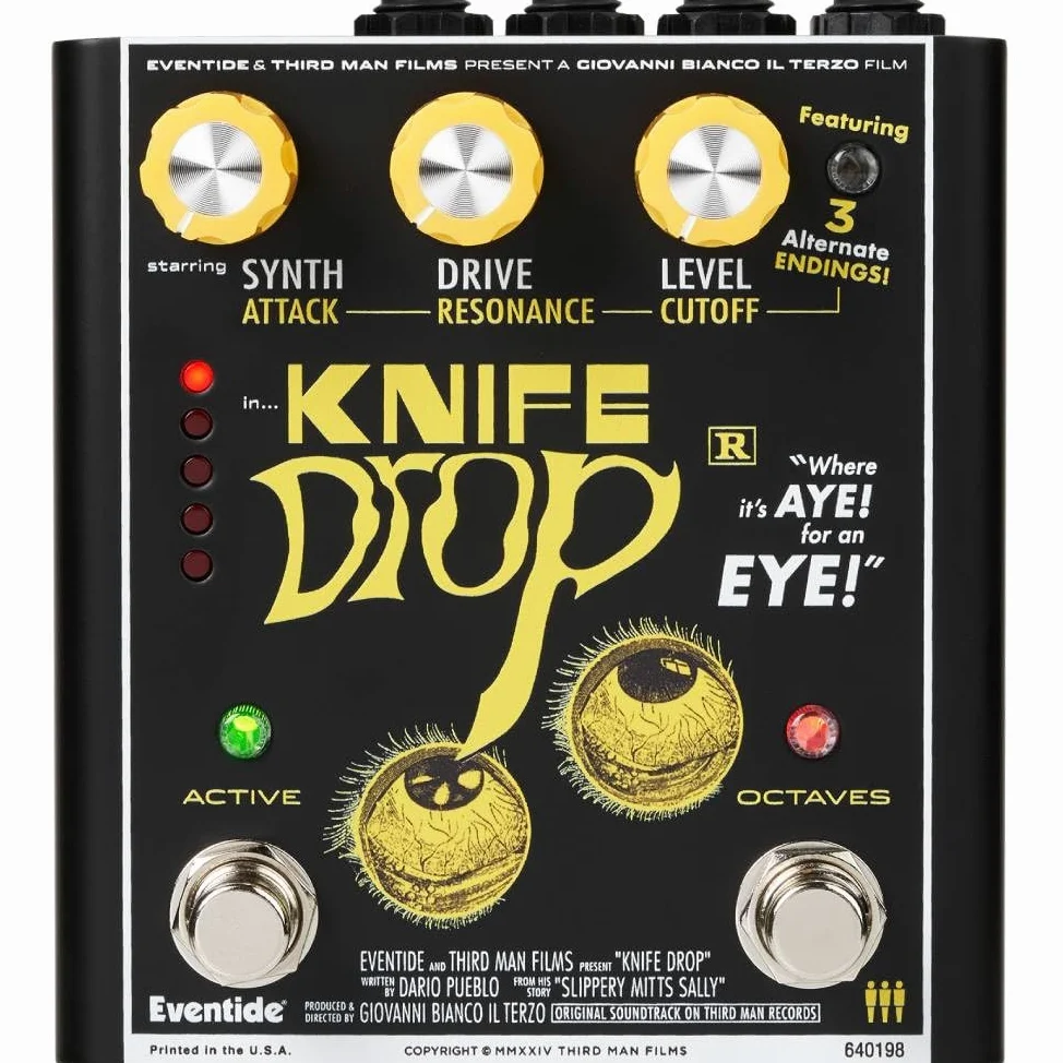 Eventide Knife Drop Sub-Octave Fuzz Pedal