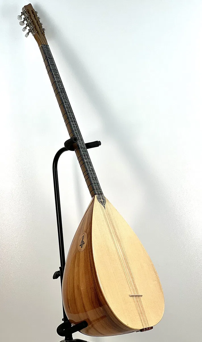 Saz Baglama Uzun kol Profesyonel Yaprak Dut Baglama 40 Tekne