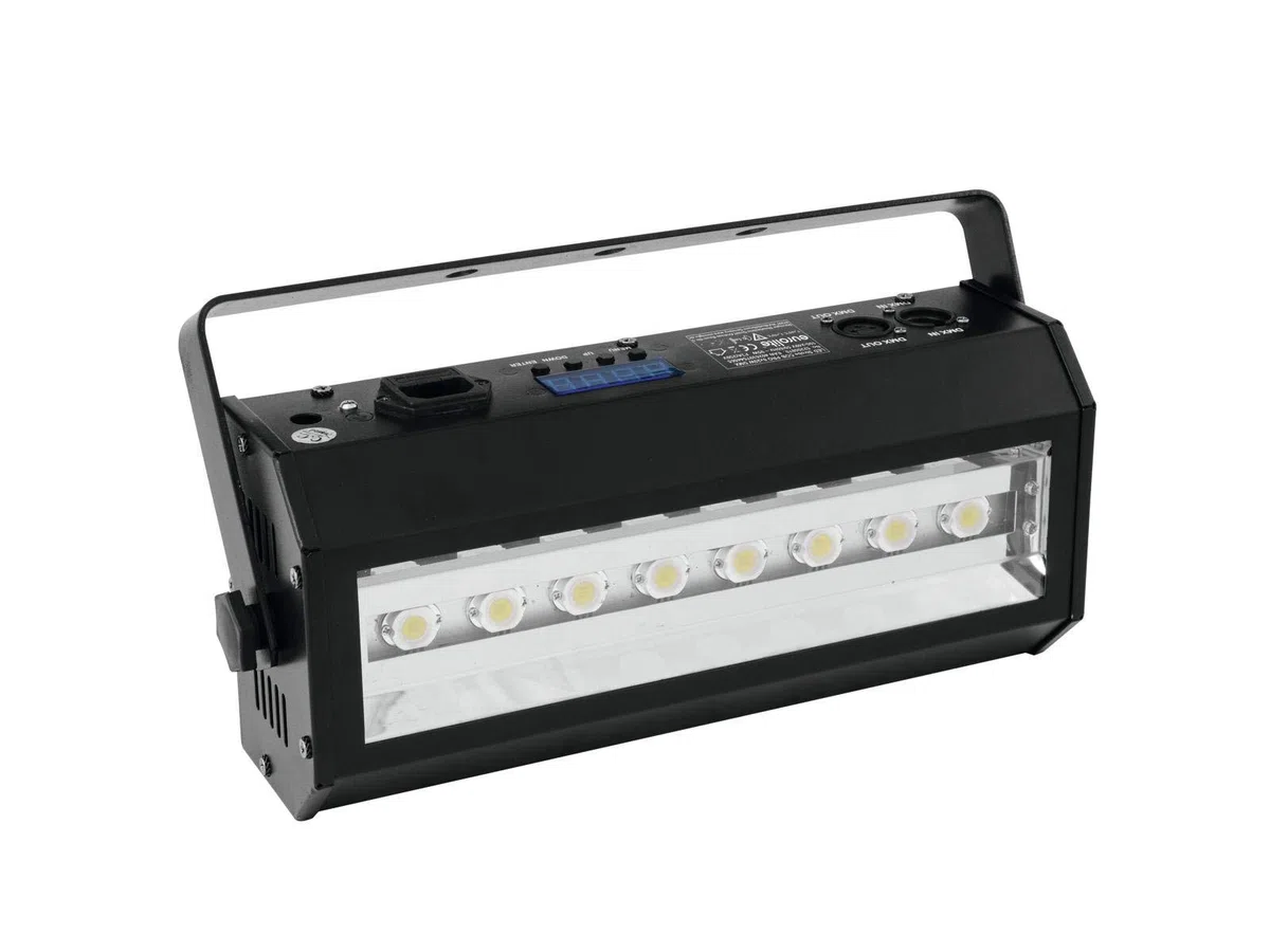 EUROLITE LED Strobe COB PRO 8x20W DMX | LED Stroboskop mit 8 x 20-Watt-COB-LED und einstellbarer Blitzfrequenz