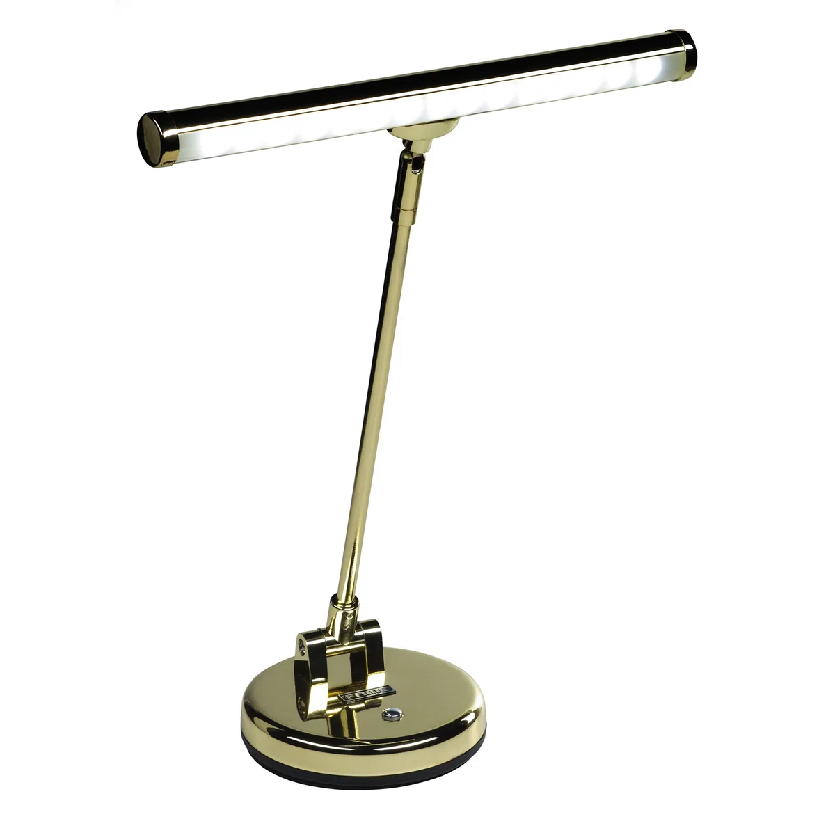 Fame LED-Pianoleuchte Gold 30cm 35cm 10 Power-LEDs Justierbar Drehbar Inklusive Netzteil USB-Adapter