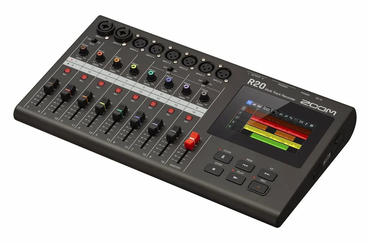 Zoom R20 – Mehrspur-Digitalrekorder