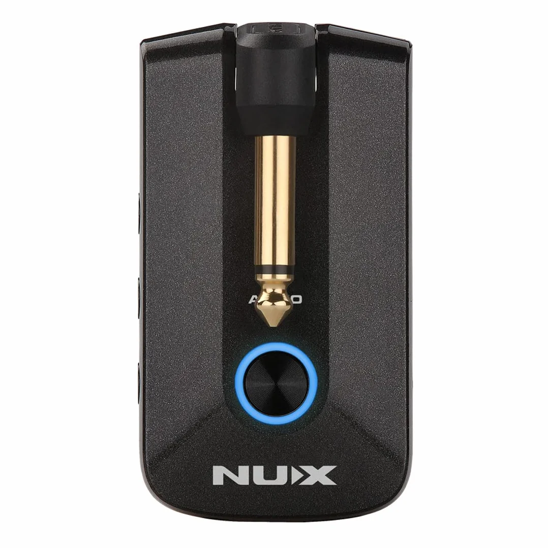 NUX MP-3 Mighty Plug Pro Gitarren-Kopfhörerverstärker mit Effekten und IR/Amp-Modellen