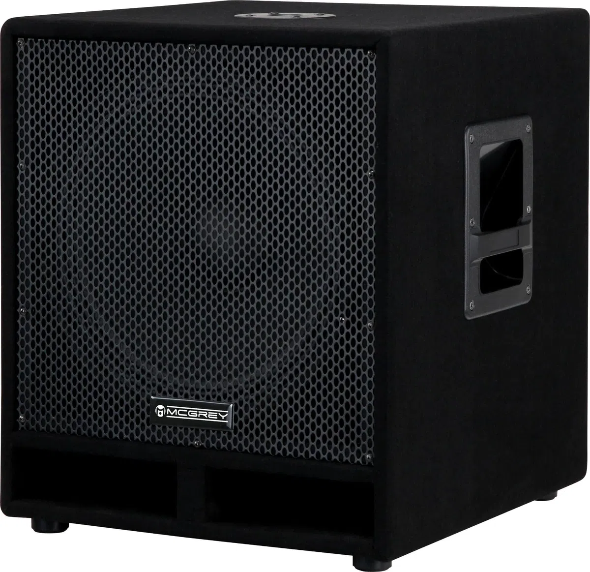 McGrey PAS-115 Passiv-Subwoofer 2X Set - 15" Woofer - Belastbarkeit: 300 Watt (RMS) - Impedanz: 4 Ohm - Frequenzgang: 45 Hz - 1,5 kHz - Anschlüsse im Klinken- und SPK-Format - Robustes Holzgehäuse