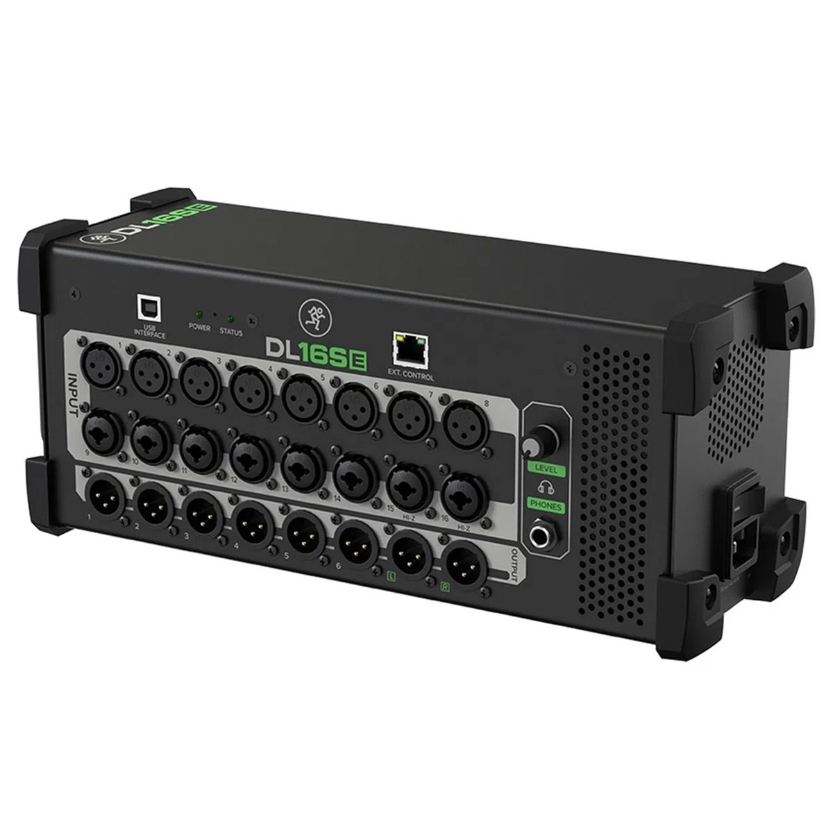 Mackie DL16SE Digitaler 16-Kanal Rack Mixer Mischpult + keepdrum XLR-Kabel