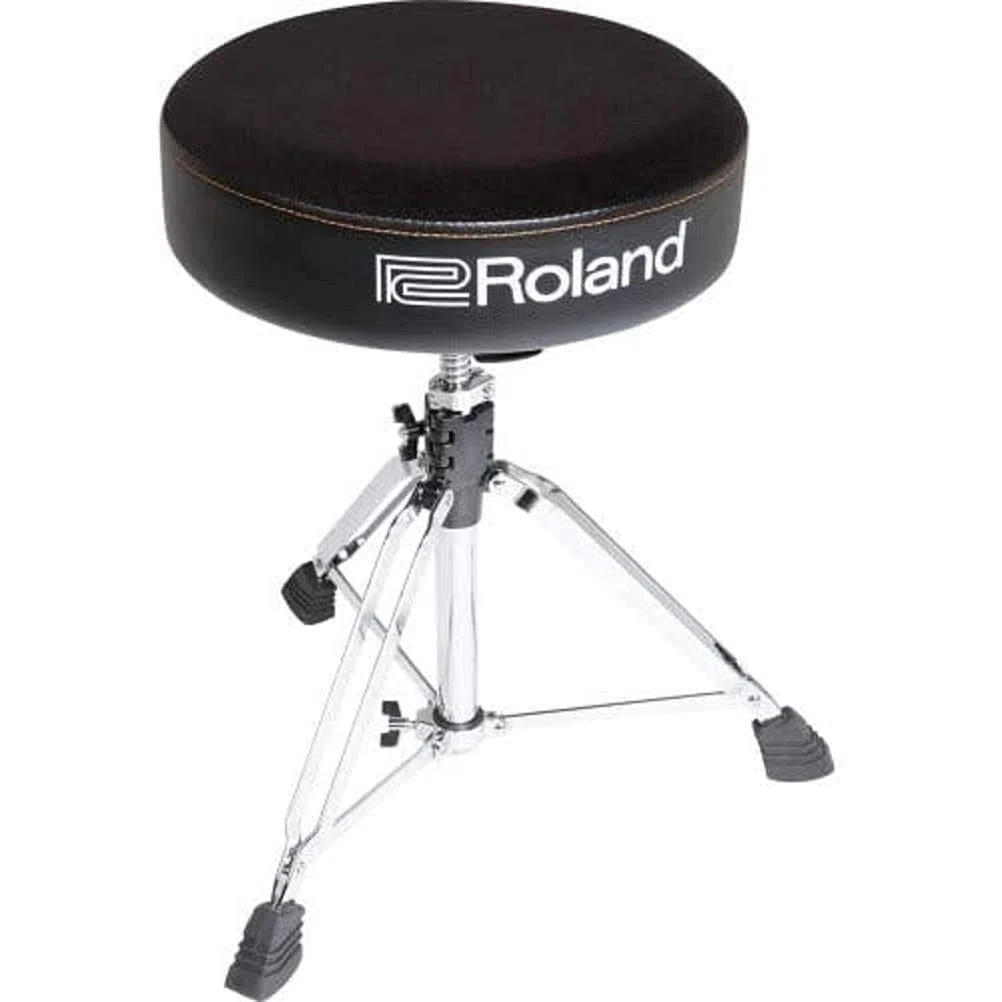 Roland Runder Drum-Hocker mit Velour-Sitz – RDT-R