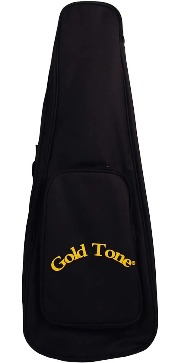 BU-1 Banjo-Uklulele mit Tasche, goldfarben