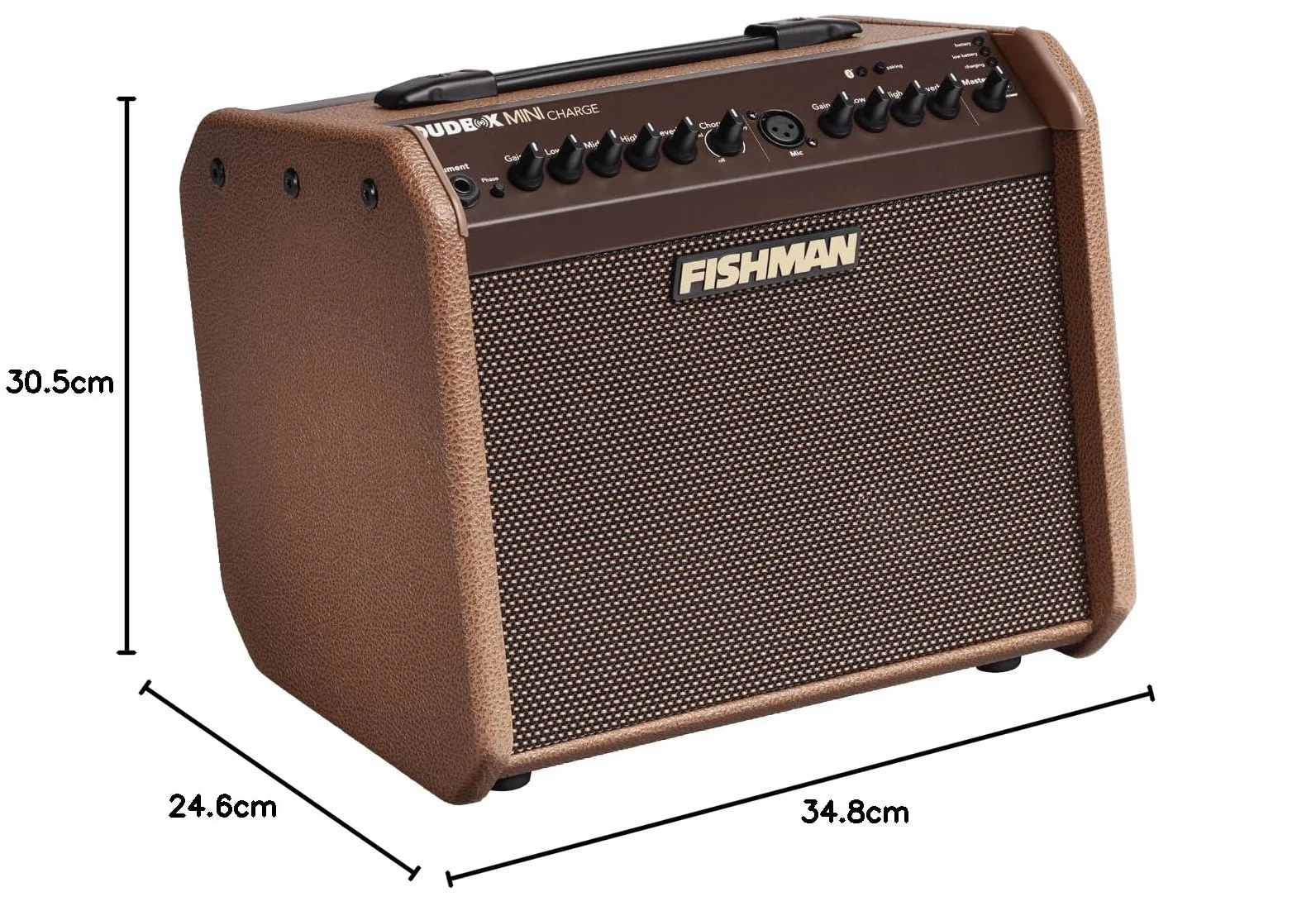 FISHMAN 60W auf Batterie, PRO-LBC-EU5, Braun