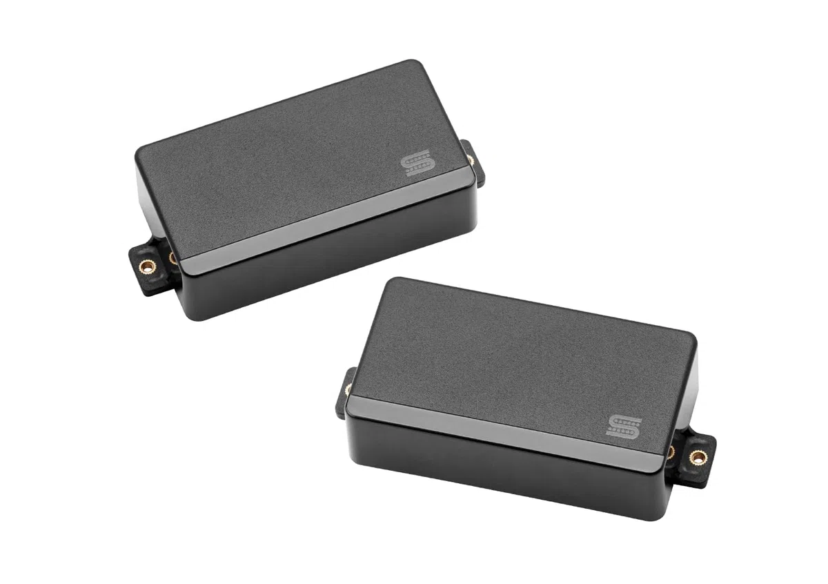 Seymour Duncan MortalCoil 3-Voice Humbucker Set Schwarz Aktiver High-Output E-Gitarren-Tonabnehmer