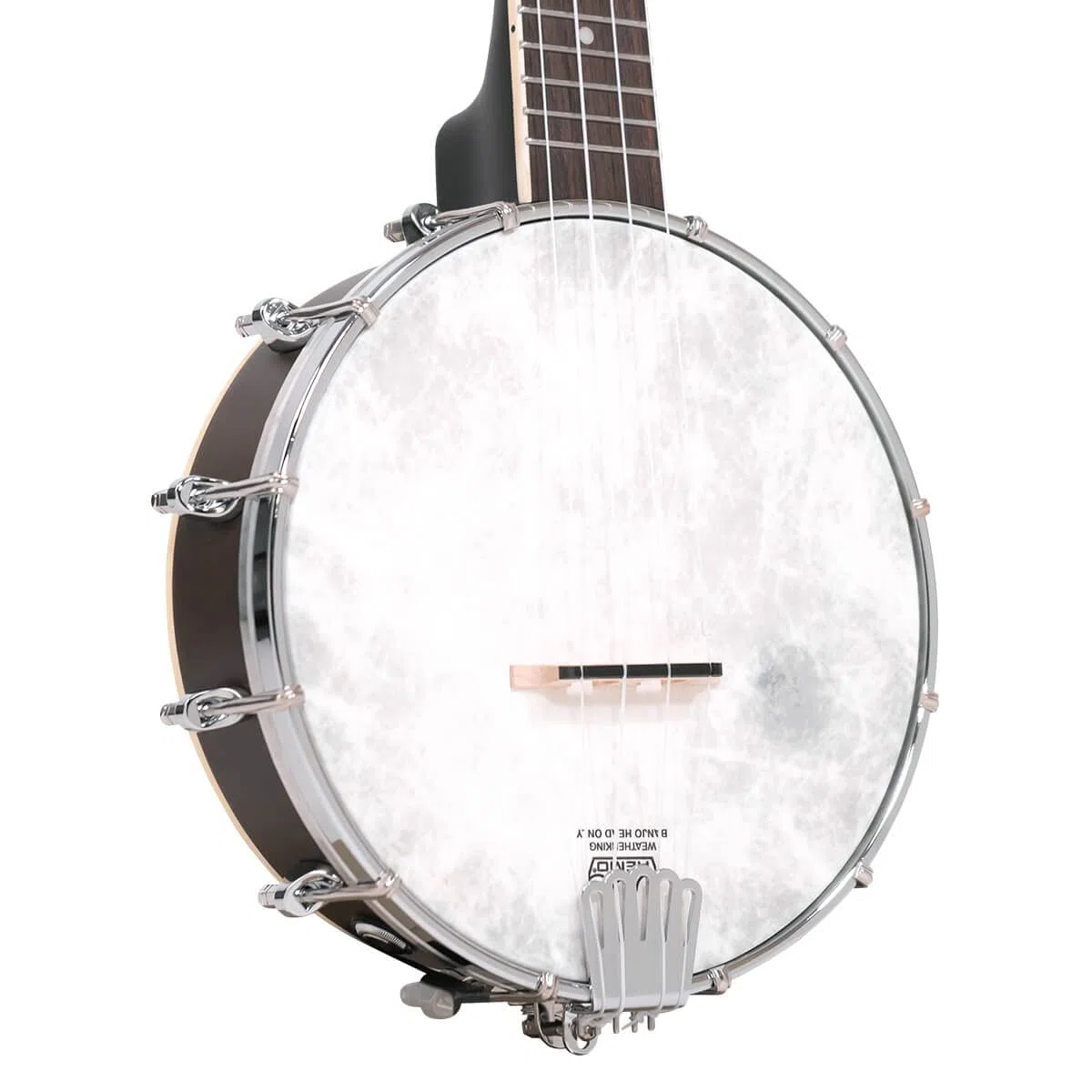 BU-1 Banjo-Uklulele mit Tasche, goldfarben